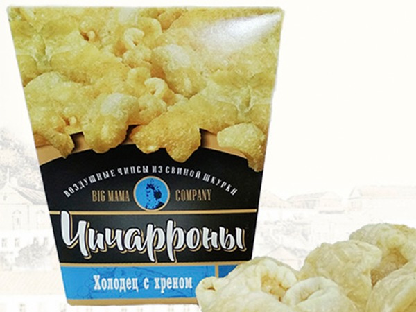 Чичарроны со вкусом холодца и хрена в Йошкар-Оле