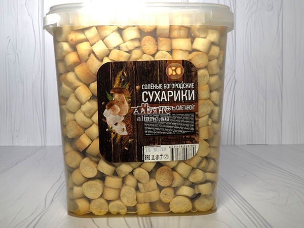 Сухарики с грибами и сметаной в Йошкар-Оле