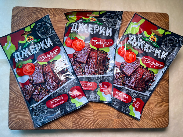 Джерки из индейки "Баффало" 45 гр. в Йошкар-Оле