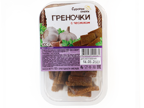 Сурские гренки с Чесноком (100 гр) в Йошкар-Оле