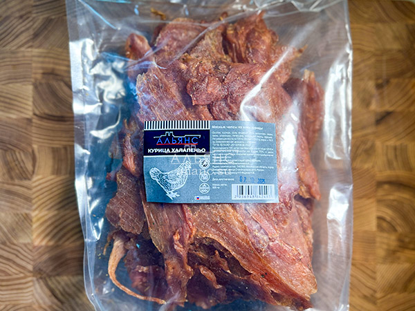 Мясо (АЛЬЯНС) вяленое курица 500гр "С халапеньо" в Йошкар-Оле