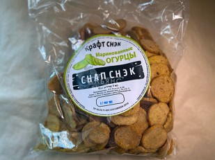 Ресторанные гренки с красной икрой: Снапсы ПШЕНИЧНЫЕ 