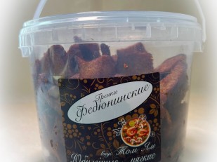 Мясо (АЛЬЯНС) вяленое свинина с халапеньо (500гр): Гренки 