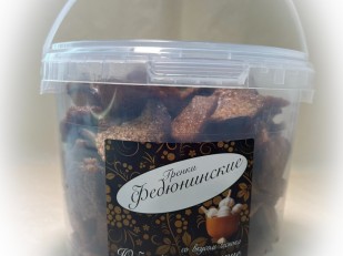 Арахис в глазури: Гренки 