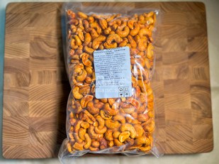 Снапсы со вкусом копченой рыбы: Кешью 