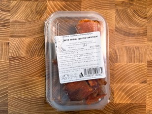 Картофель «Бруто» со вкусом васаби 70 гр.: Кета (чипсы) вяленая 20 гр.